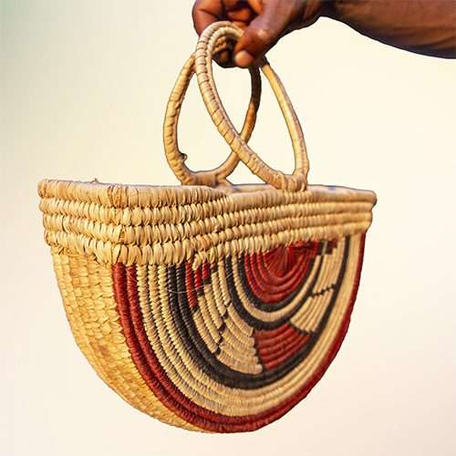 Kongo Raffia Purse/bag